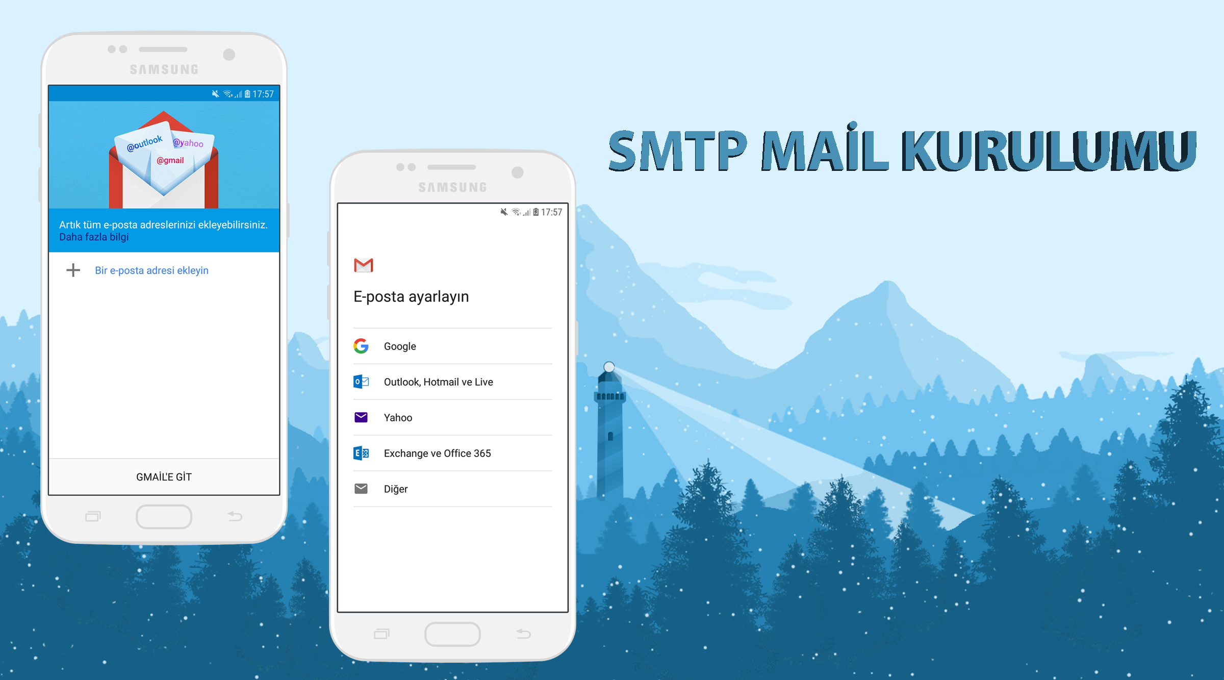 Siteiste Android Telefon E-mail Hesabı Kurulumu – POP3