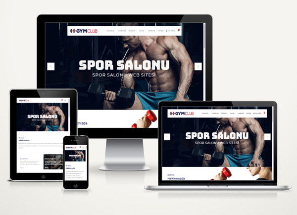 Spor Salonu Web Paketi Flux