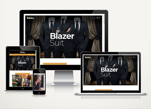 E-Ticaret Tekstil Paketi Blazer