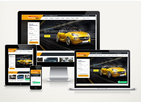 Rent A Car Web Paketi Star