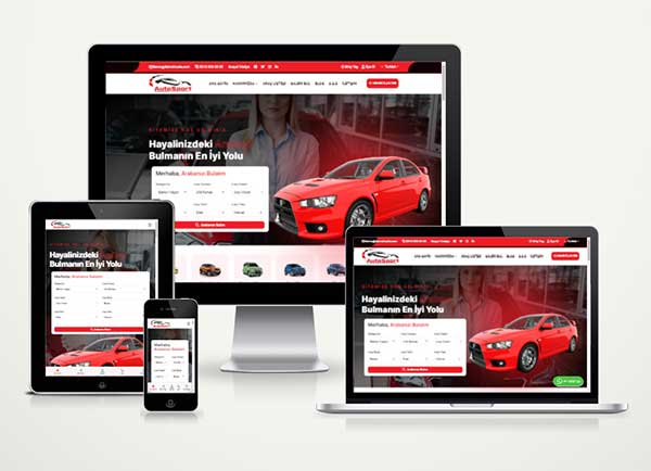 Oto İlan / Oto Galeri Web Sitesi Autosport