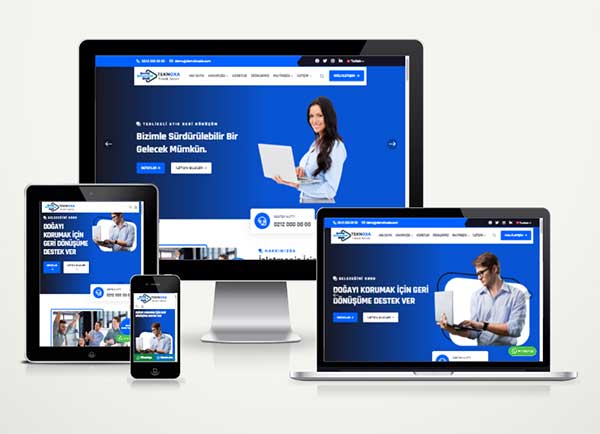 Bilgisayarcı / Teknik Servis Web Sitesi Teknoxa