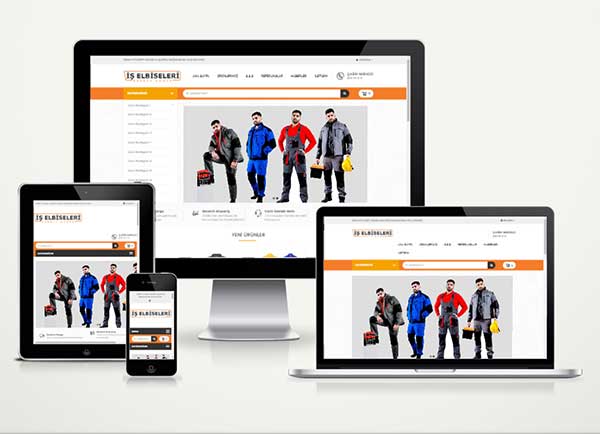 E-Ticaret İş Elbiseleri Web Paketi Workwear