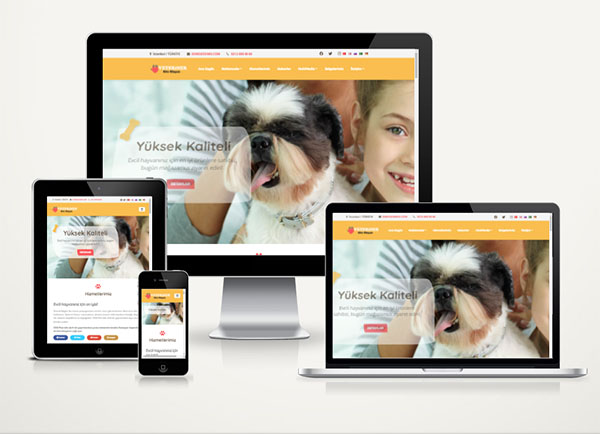 Veteriner Kliniği Web Sitesi Woof